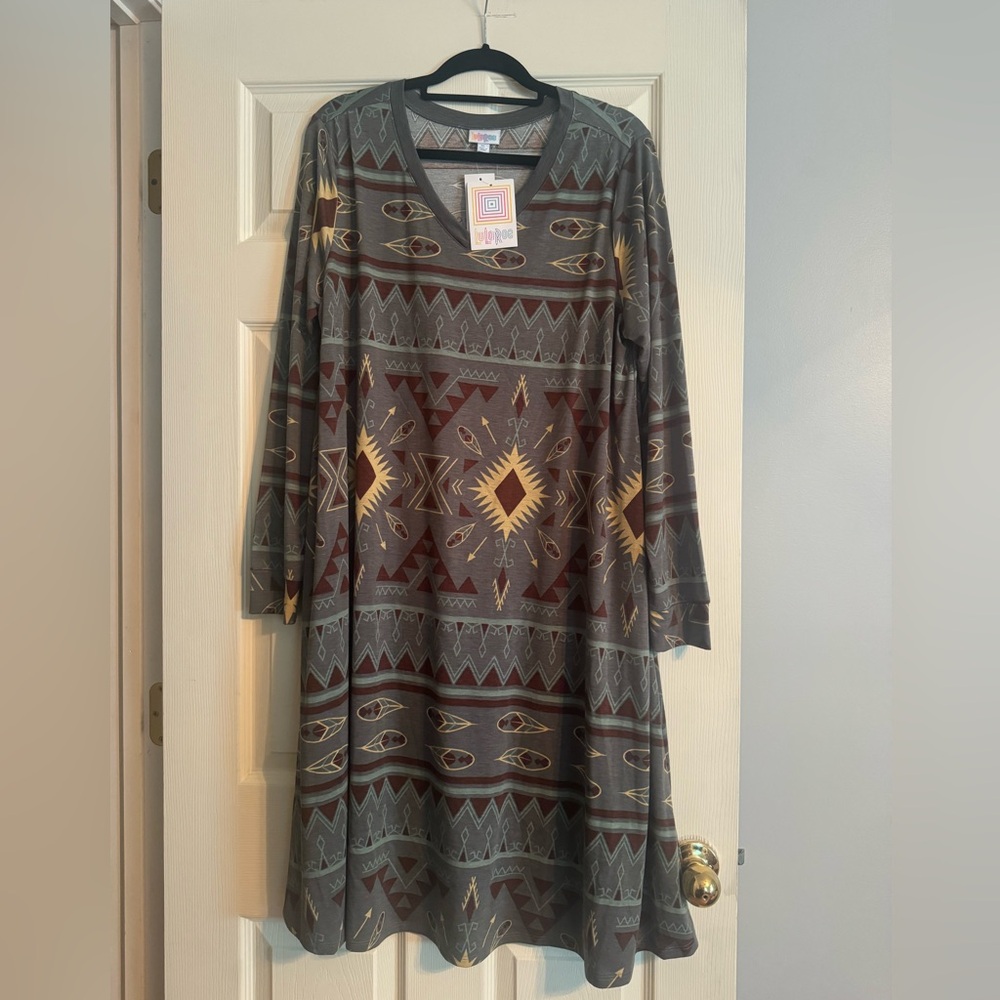 Lularoe size XL long sleeve dress